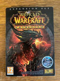 Originální box pro World Of Warcraft Cataclysm