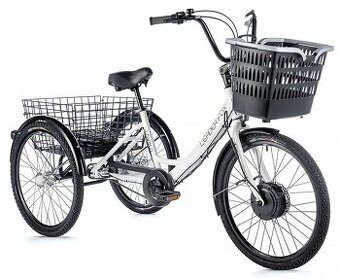 TŘÍKOLKA LOVELO 24", PŘEDNÍ MOTOR, 3 RYCHLOSTI