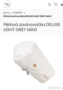 Bee my Deluxe Maxi péřová zavinovačka - 1