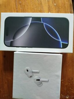 iPhone 16 Pro 256gb + Air Pods pro.