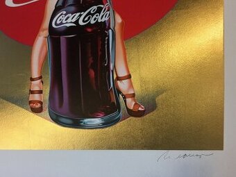 MEL RAMOS Lola Cola #5 Zlatá ručně číslovaná 2018 - 1