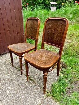 Unikátní starožitné židle Thonet _cena za kus