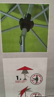 Zahradní slunečník Doppler Active AUTO-TILT 320cm-nový