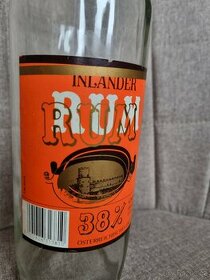 Sklenice + etiketa RUM INLÄNDER 38 GSONEK - 1