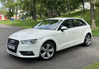 Audi A3 Sportback TDI, 2015, nová v ČR, nehavarováno