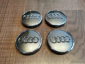 Audi Středové kryty kol 61mm Grafit