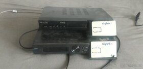 Dvd přehrávač + hdmi adaptéry se skyling kartami