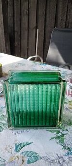 Luxfery zelená barva rozměr 19x19x9,5cm