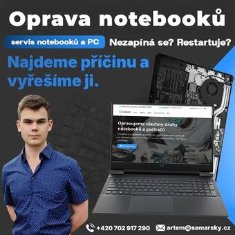 Oprava notebooků