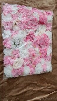 🌸 Umělé květinové panely 60×40 cm – nové, 20 ks – od 120 Kč