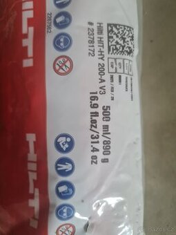 Chemická kotva Hilti HIT-HY 200-A V3 500 ml 890 g