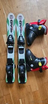 Dětské lyže + lyžáky