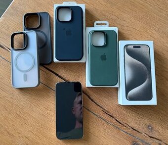 Apple iPhone 15 PRO 128GB-STAV JAKO NOVY