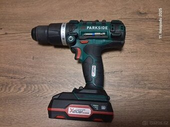 Prodám Aku příklepová vrtačka PARKSIDE