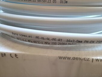 Trubka podlahového vytápění ALU Pex 16x2