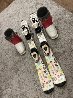 Dětské lyže 80 – TECNO Pro TC 45. Lyžáky 212mm