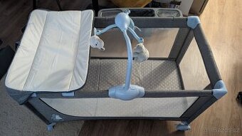 Cestovní postýlka Kinderkraft Joy včetně doplňků a matrace