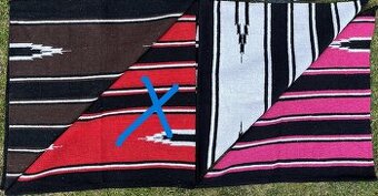 Westernová podsedlová Nawaho deka MIX