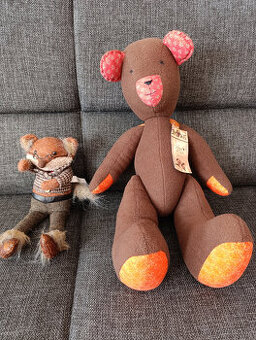 Plyšáci, plyšák; jednorožec, medvěd, slon, panenky, krtek