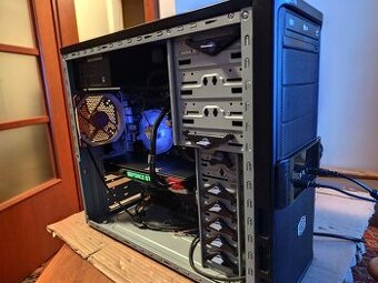 Herní PC GTX 1080 TI 11GB, I7 3820, 16GB RAM, SSD 256GB
