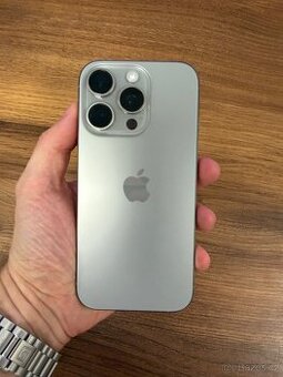 iPhone 16 Pro, 256GB, baterie 100%, záruka Alza 04/2027