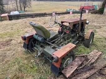 Prodám malotraktor s motorem Škoda