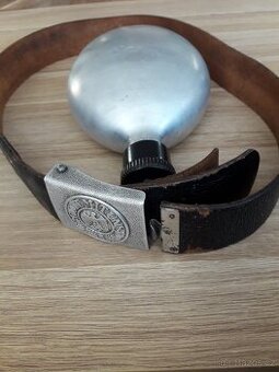 Opasek Wehrmacht vychazkovej a lahev Original