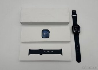 Apple Watch 9 Series 45mm Graphite (100% Baterie) + ZÁRUKA
