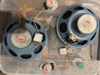 Tesla ARZ 669 + ARV výškové – vintage reproduktory