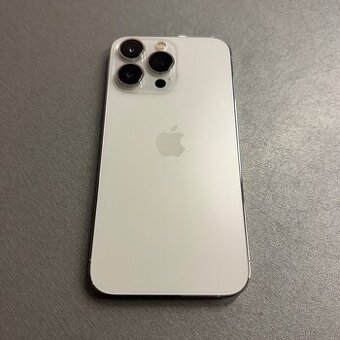 iPhone 13 Pro 128GB silver, 100% baterie, bez škrábance
