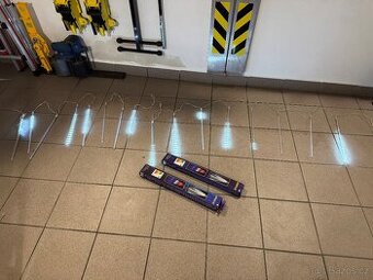 LED padající rampouchy 4 m - perfektní stav