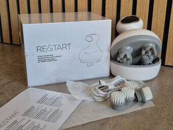 vodotěsný masážní přístroj na pokožku hlavy