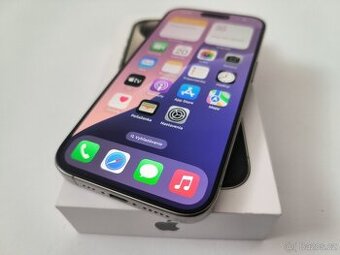 apple iphone 15 PRO 256gb Natural Titanium / Batéria 89%