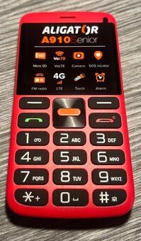 Mobilní telefon Aligátor A910 Senior- nový, nepoužitý