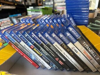 Prodám orig. hry na PlayStation 4