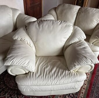 Kožená sedací souprava 3+2+1,5834