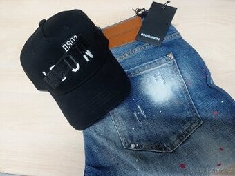 NOVÁ kšiltovka DSQ2 černá