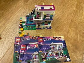 Lego friends dům popové hvězdy