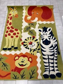 Dětský koberec zvířátka 1,2x1,7m - 1