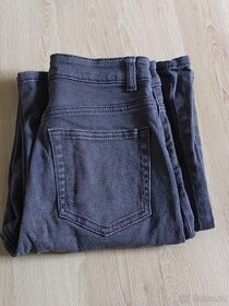 Hnědé široké džíny - 1