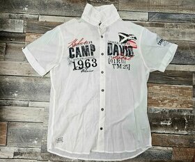 Camp David bílá košile
