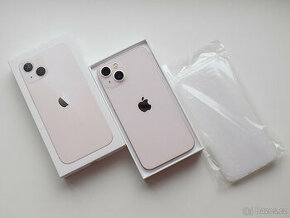 APPLE iPhone 13 128GB Pink - ZÁRUKA 12 MĚSÍCŮ - 100% BATERIE