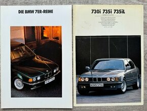 BMW řady 7 E32 prospekty