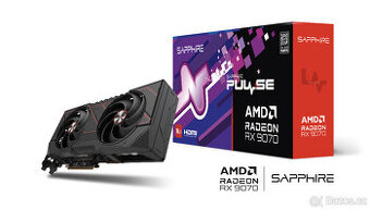 SAPPHIRE PULSE Radeon RX 9070 GAMING 16GB - Nová Nerozbalená