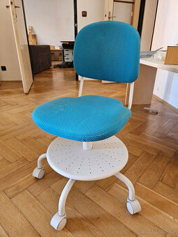 Dětská otočná židle IKEA Vimund modrá
