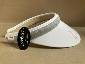 TITLEIST DÁMSKÝ GOLFOVÝ KŠILT PINK RIBBON BÍLÝ (NOVÝ) - 1
