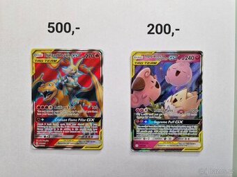 Prodám vzácné Pokémon karty