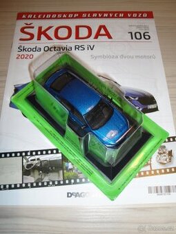 Prodám modely ze série Kaleidoskop slavných vozů ŠKODA 1:43