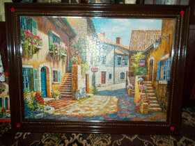 Obraz puzzle město