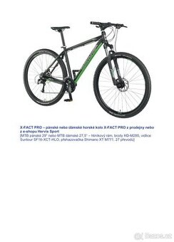 Prodám skoro nové pánské horské kolo MTB 29”